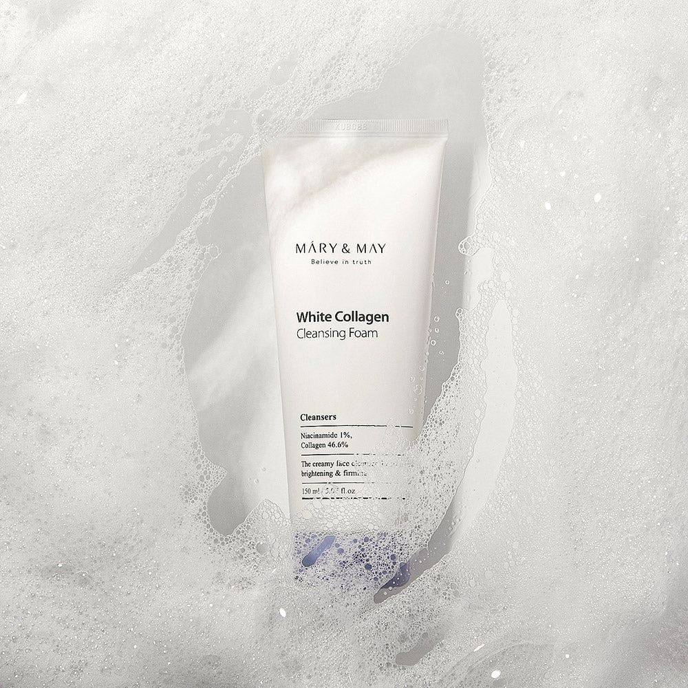 MARY & MAY White Collagen Cleansing Foam 150ml
