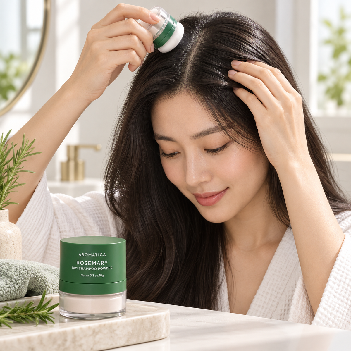 AROMATICA Rosemary Dry Shampoo Powder 10g