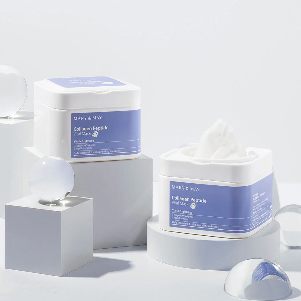MARY & MAY Kollagen-Peptid-Vitalmaske 30 Stück