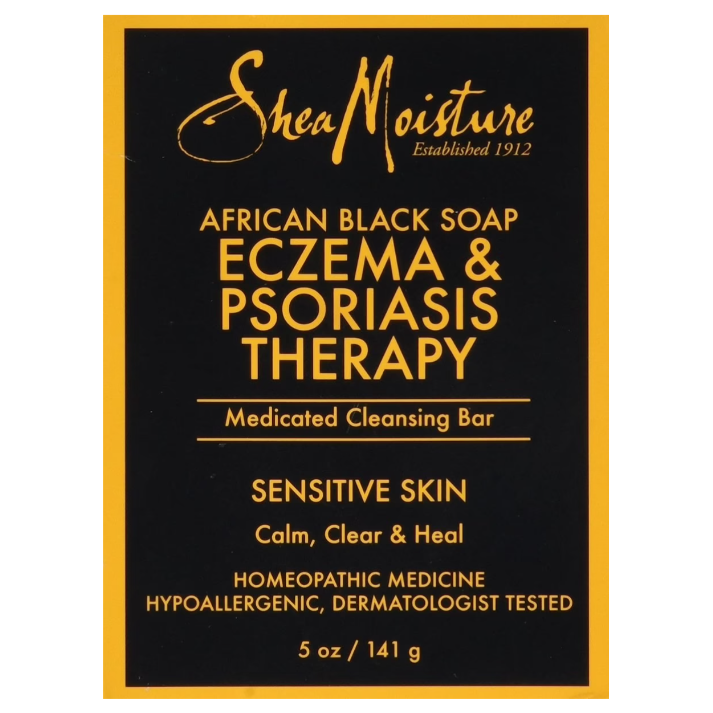 Shea Moisture African Black Soap Eczema Therapy Bar Soap