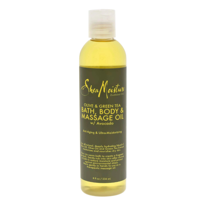 Shea Moisture Olive & Green Tea Bath Body & Massage Oil