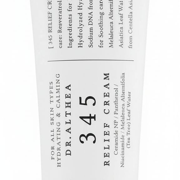 Dr. Althea 345 Relief Cream with niacinamide and panthenol
