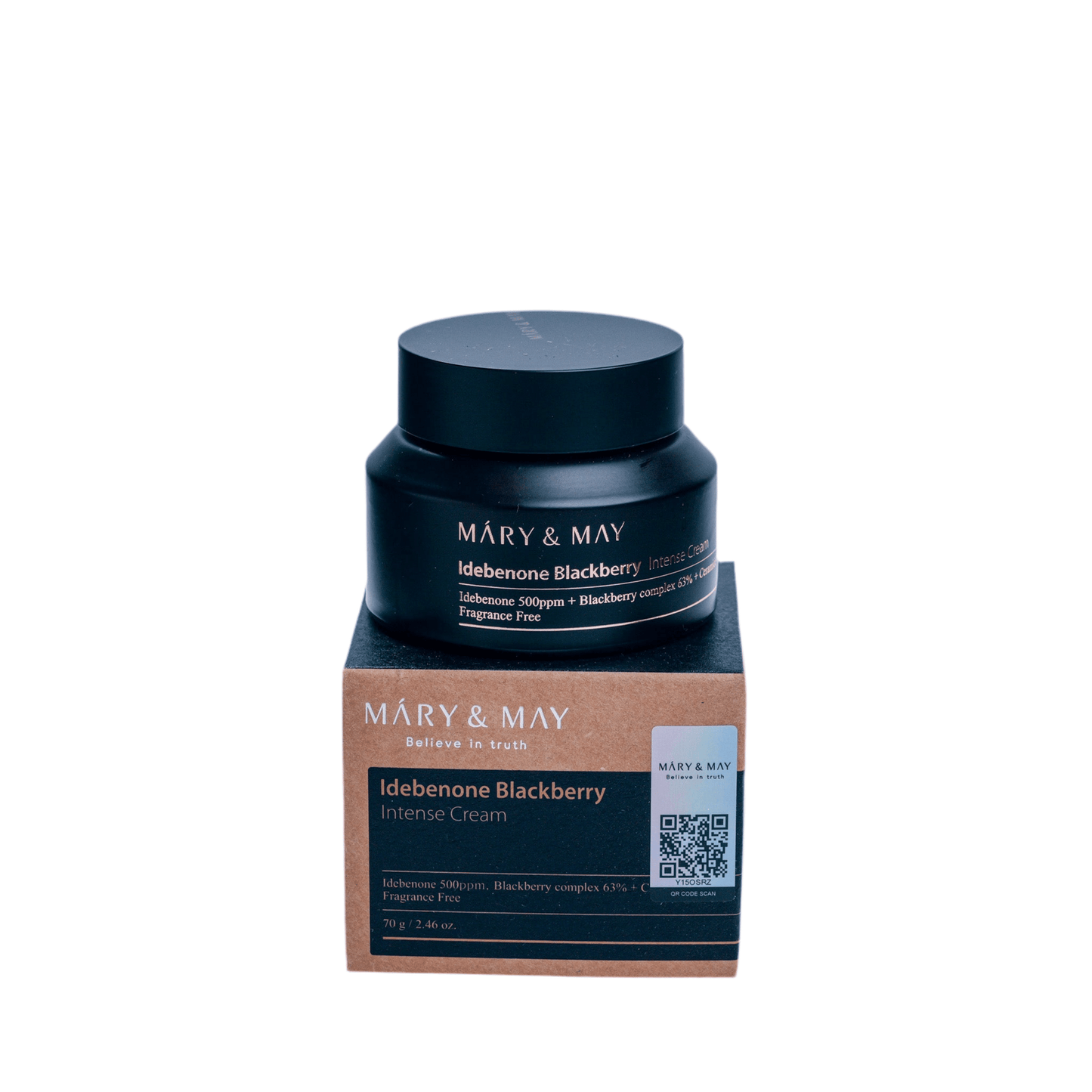 MARY & MAY - Idebenone Blackberry Intense Cream - Wild Life Millions