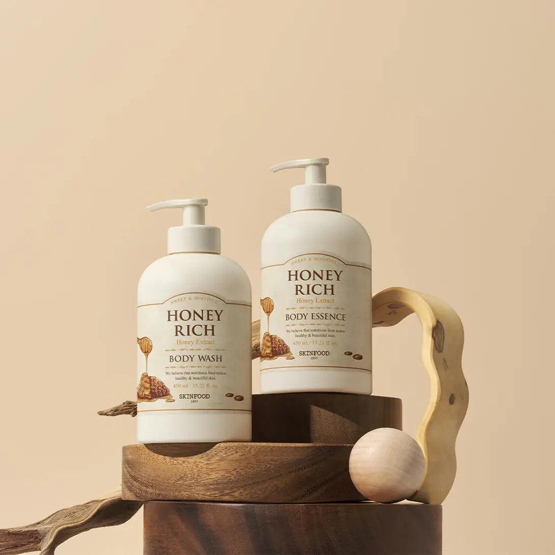 SKINFOOD Honey Rich Body Wash 450ml - Wild Life Millions
