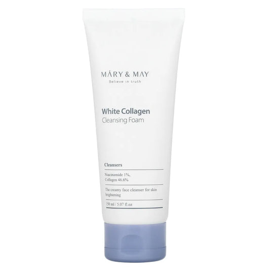 MARY & MAY  White Collagen Cleansing Foam 150ml