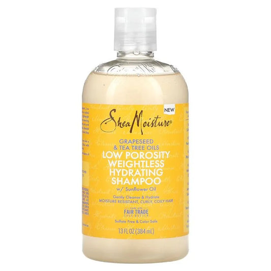 SHEA MOISTURE  Low Porosity Shampoo 384ml, Shampoo, Shampoo, Wild Life Millions