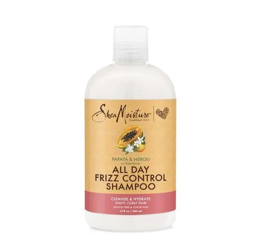SHEA MOISTURE  Papaya & Neroli All Day Frizz Control Shampoo 384ml, Shampoo, Shampoo, Wild Life Millions