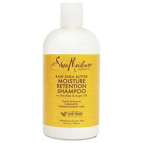 SHEA MOISTURE  Raw Moisture Retention Shampoo 384ml, Shampoo, Shampoo, Wild Life Millions