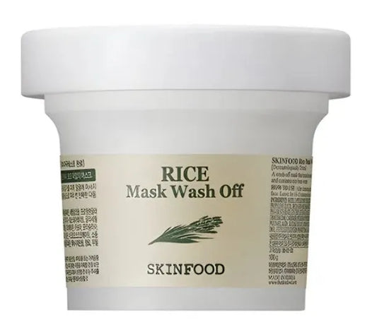 SKINFOOD Rice Mask Wash Off 120g, Health & Beauty, Exfoliator, Wild Life Millions