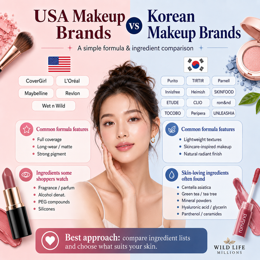 USA Makeup vs Korean Makeup: Is It Time to Rethink Your Makeup Bag?