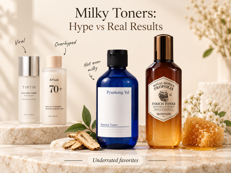 Milky Toners: Nothing is new or better, just Social Media Hype!