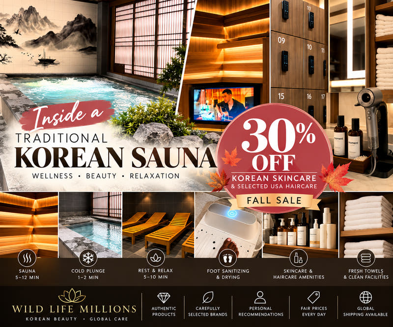 Inside a Traditional Korean Sauna: Korean Wellness & K-Beauty Culture