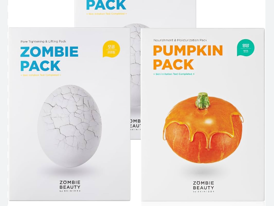 Difference between Skin1004 Pumpkin Pack & Zombie Pack: Korean Skincare