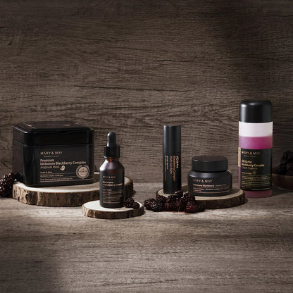 MARY & MAY Vegane Brombeer-Komplex-Creme-Essenz