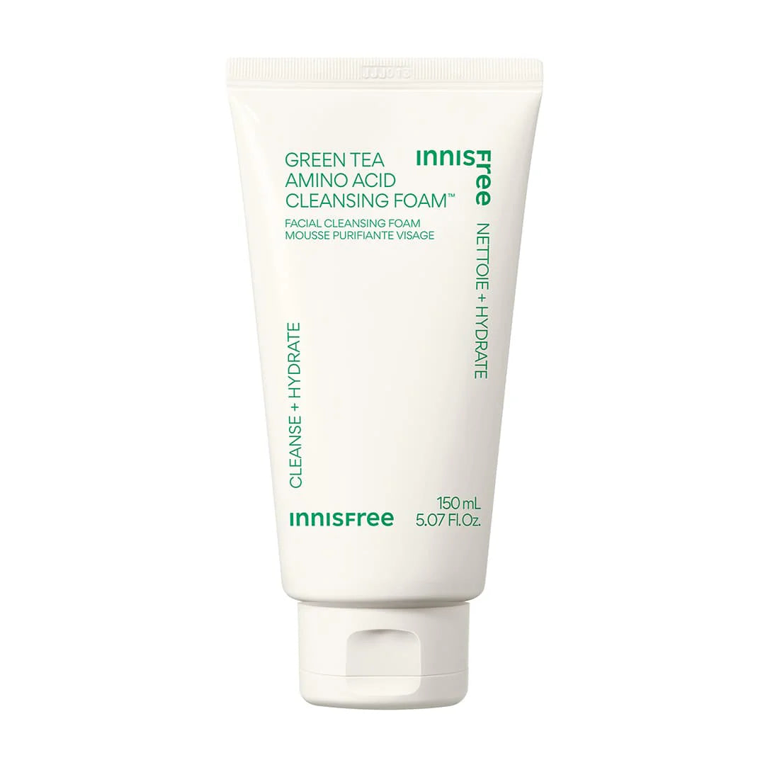 INNISFREE Grüner Tee Amino Feuchtigkeitsspendender Reinigungsschaum