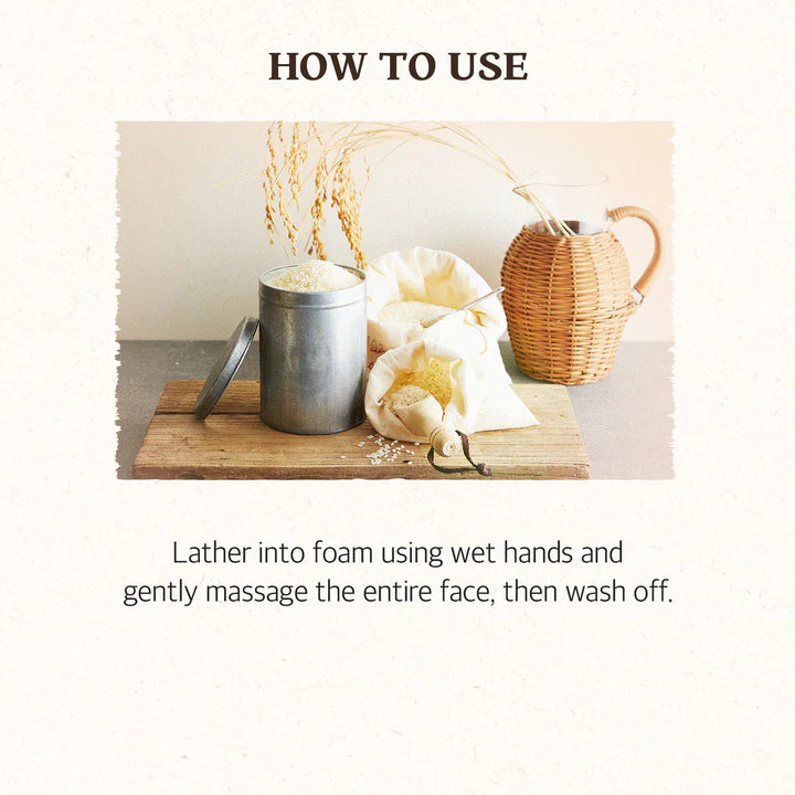 SKINFOOD Rice Täglich aufhellender Reinigungsschaum