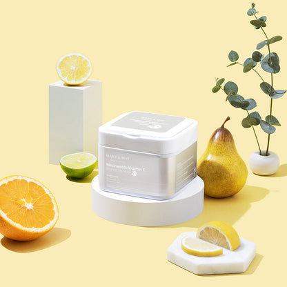 MARY & MAY - Aufhellende Maske mit Niacinamid und Vitamin C