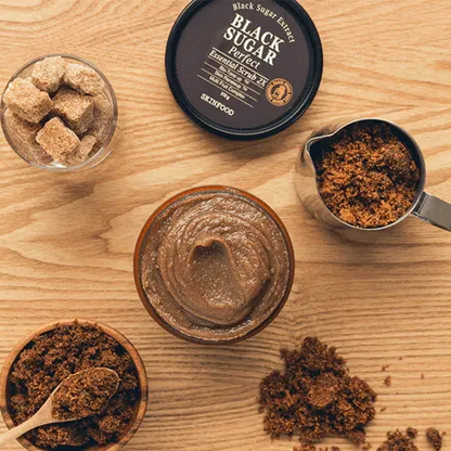 SKINFOOD  Black Sugar Perfect Essential Scrub 2X
