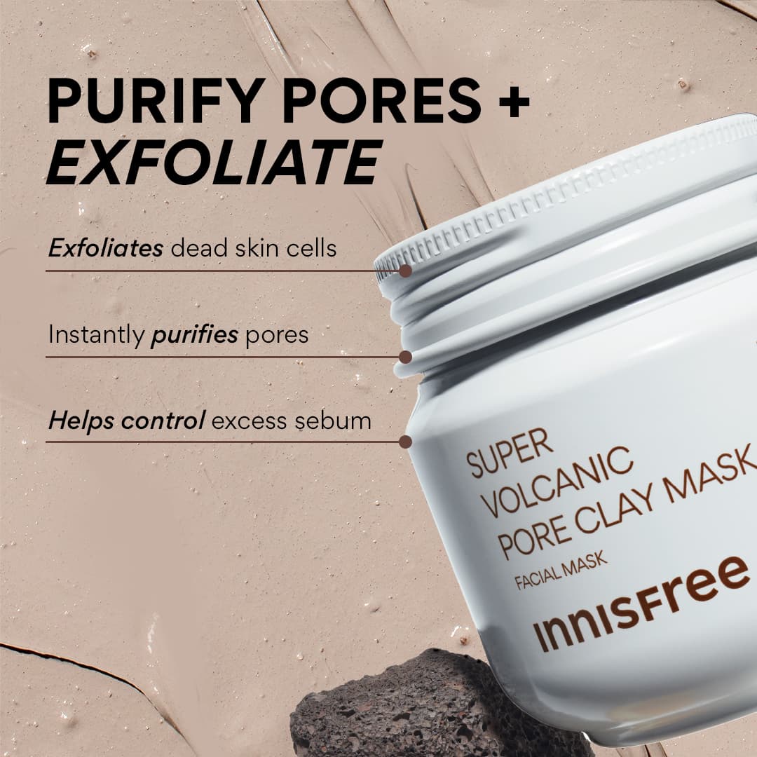 innisfree – Super-Vulkan-Porentonmaske