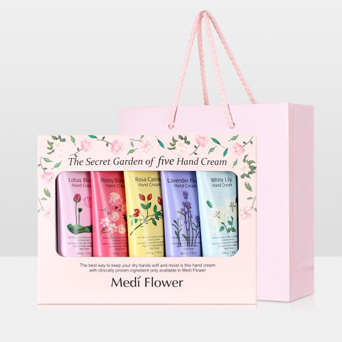 MediFlower - The Secret Garden of Five Hand Cream Set
