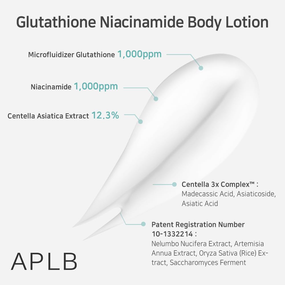 APLB  Glutathione Niacinamide Body Lotion