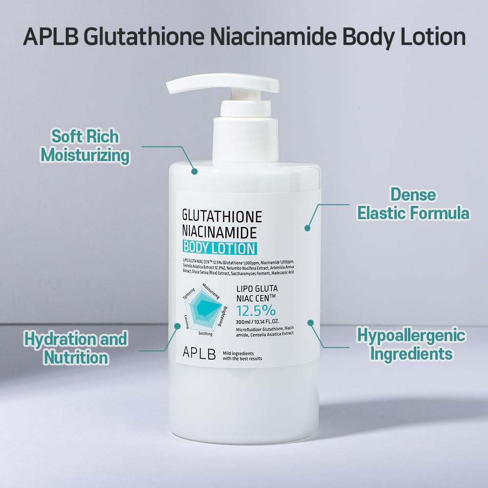 APLB  Glutathione Niacinamide Body Lotion