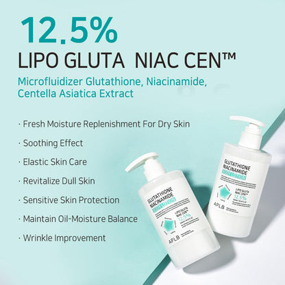 APLB  Glutathione Niacinamide Body Lotion