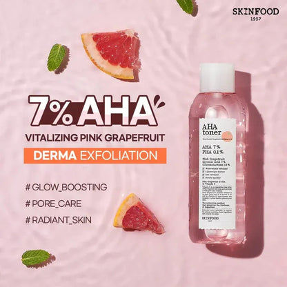 SKINFOOD Pink Grapefruit AHA Toner 200ml