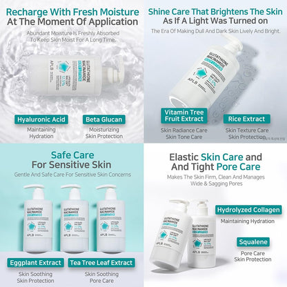 APLB  Glutathione Niacinamide Body Lotion