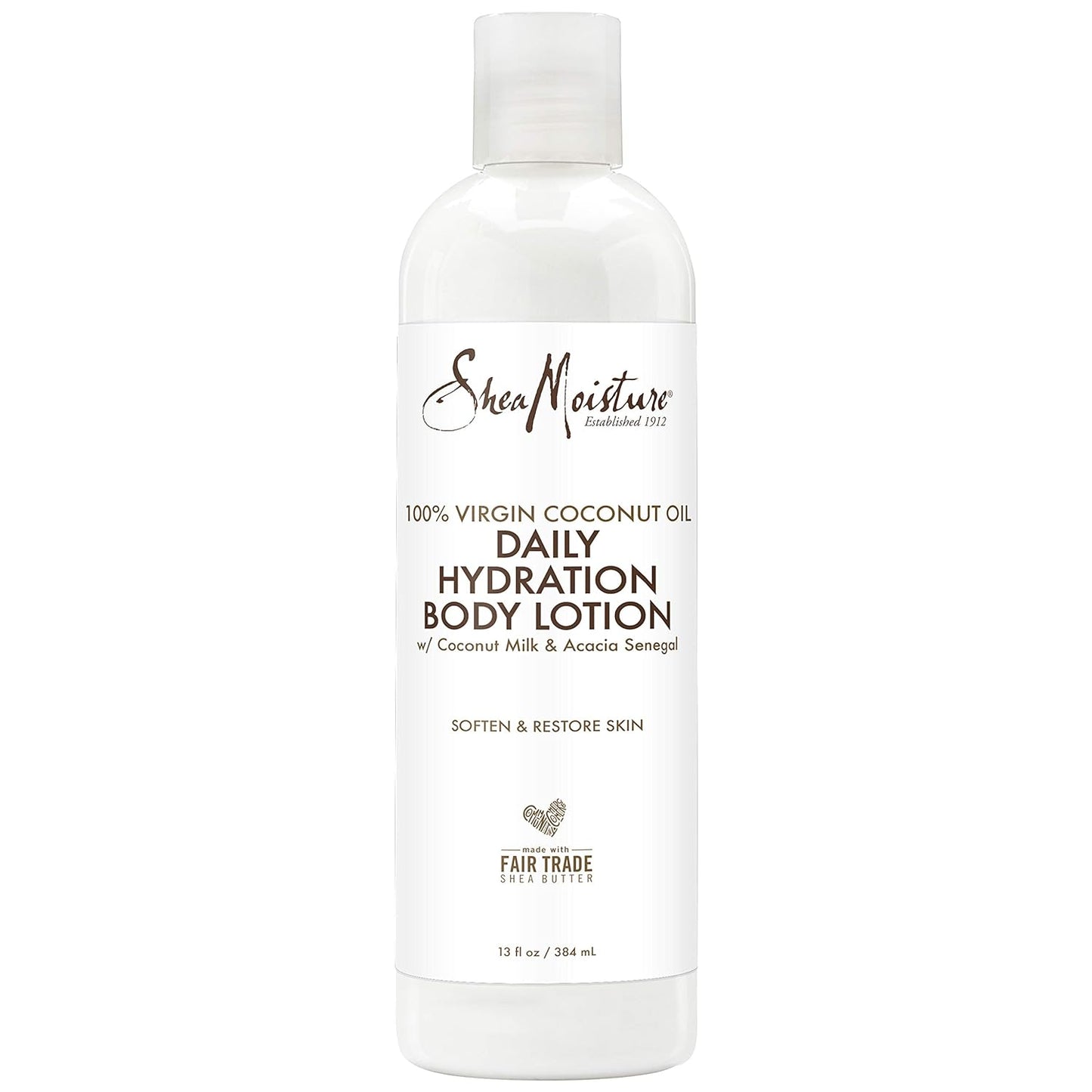 Shea Moisture 100% Natives Kokosnussöl – Tägliche Feuchtigkeitslotion für den Körper 