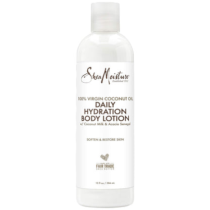 Shea Moisture 100% Natives Kokosnussöl – Tägliche Feuchtigkeitslotion für den Körper 