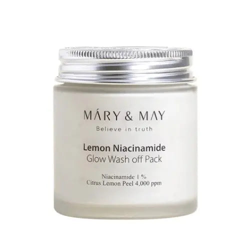 MARY & MAY Lemon Niacinamide Glow Wash Off Pack 125g MARY & MAY