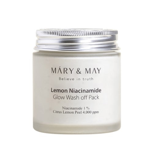 MARY & MAY Confezione detergente luminosa alla niacinamide al limone 125 g