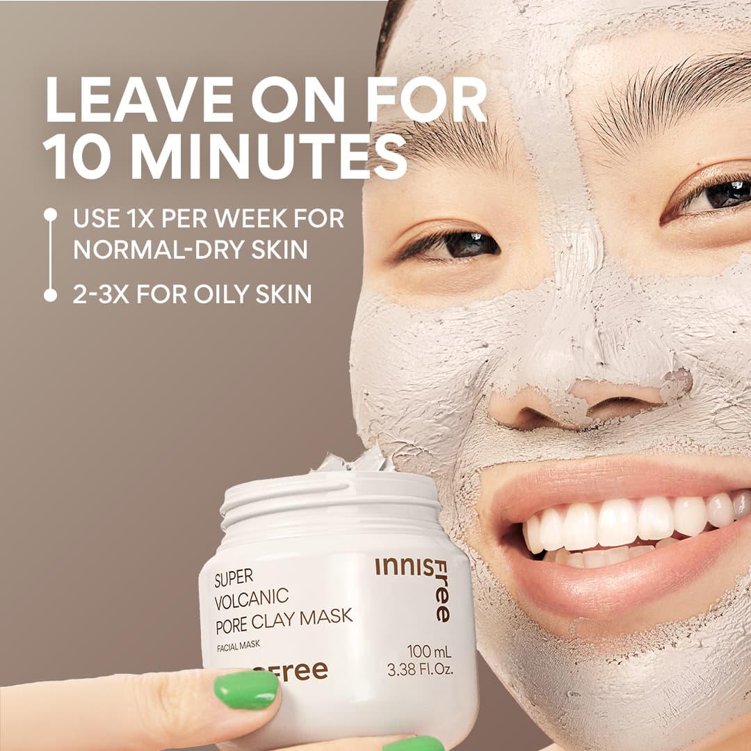 innisfree – Super-Vulkan-Porentonmaske