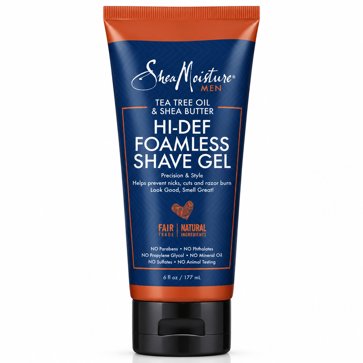 Shea Moisture Men Tea Tree Oil & Shea butter Hi-Def Foamless Shave Gel