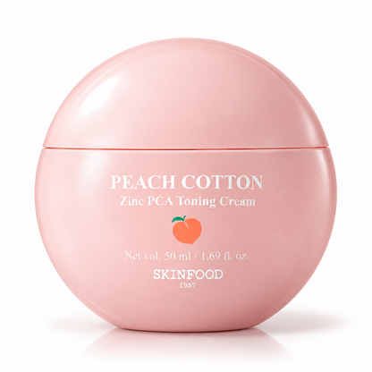 SKINFOOD Peach Cotton Zinc PCA Toning Cream 50ml