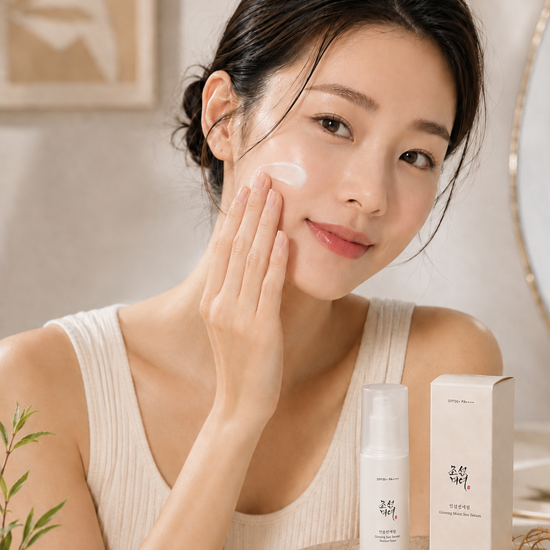 BEAUTY OF JOSEON Ginseng Moist Sun Serum 50+ Pa++++ 50ml
