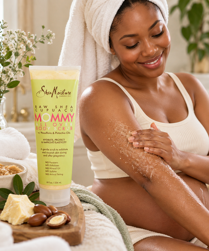 Shea Moisture Raw Mommy All Over Body Scrub