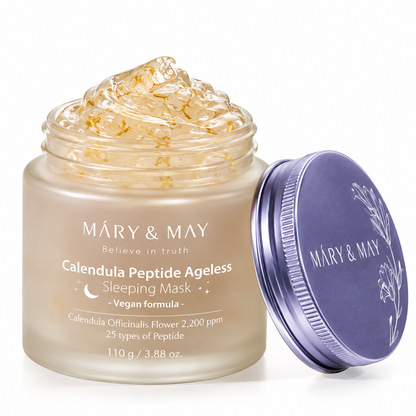 MARY & MAY Calendula Peptide Ageless Sleeping Mask 30g