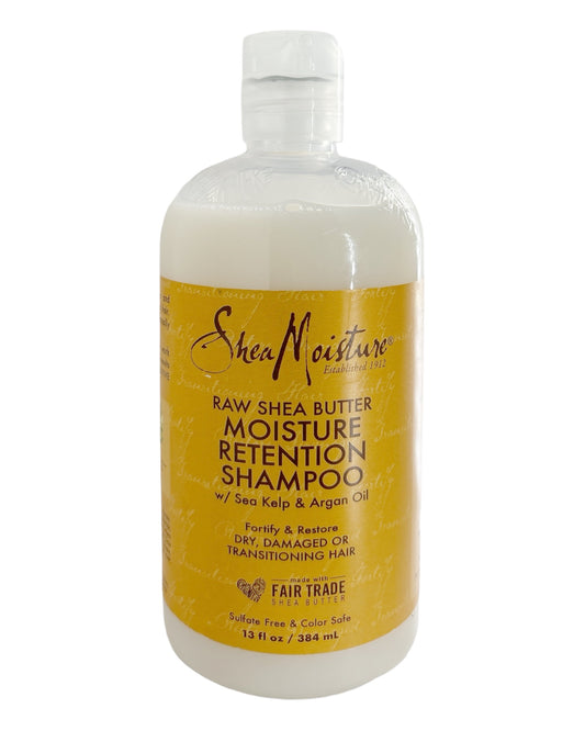 SHEA MOISTURE Shampoo per la ritenzione dell'umidità cruda