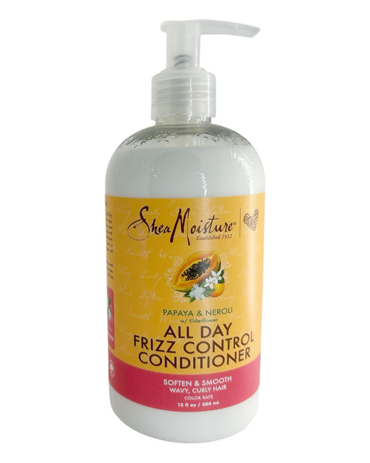 SHEA MOISTURE Papaya e Neroli Balsamo per il controllo dell'effetto crespo tutto il giorno 384 ml 