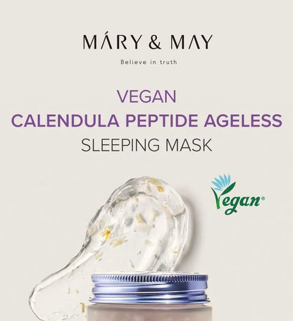 MARY & MAY Calendula Peptide Ageless Sleeping Mask 30g