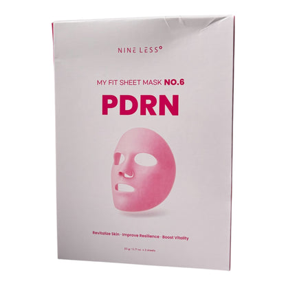NINE LESS My Fit Sheet Mask No.6 PDRN (5 sheets)