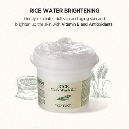 SKINFOOD Rice Mask Wash Off 120g