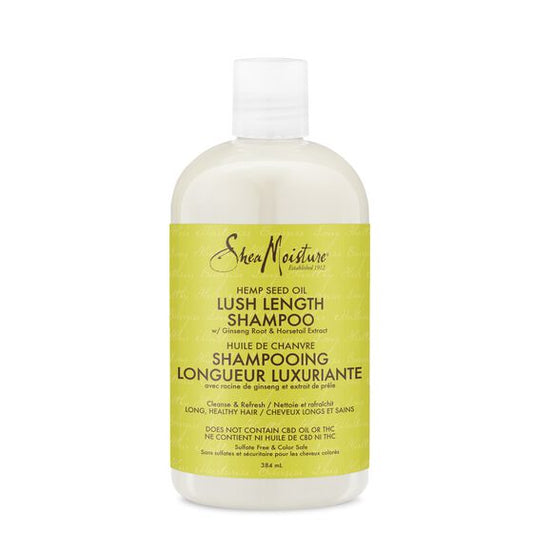 SHEA MOISTURE Cannabis Sativa Hemp Seed Oil Lush Length Shampoo 384ml