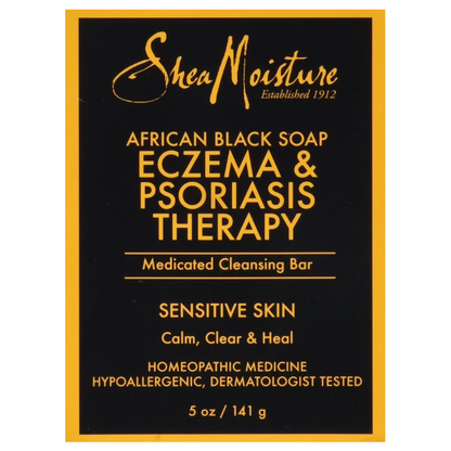 Shea Moisture African Black Soap Eczema Therapy Bar Soap