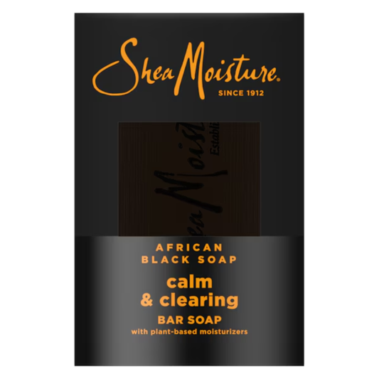 Shea Moisture African Black Soap calm & clearing Bar Soap