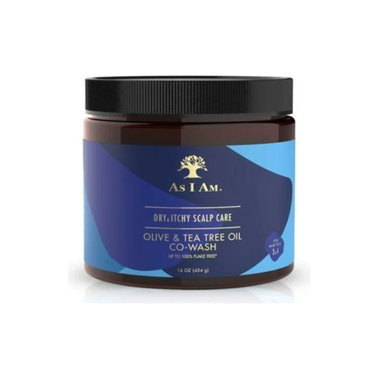 As I Am Dry and Itchy Scalp Care Olive and Tea Tree Oil Co-Wash