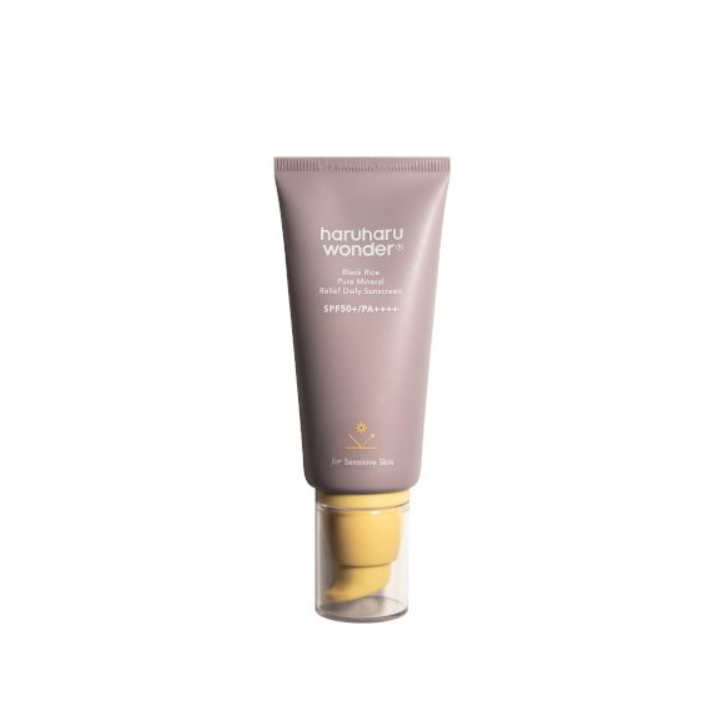 Haruharu WONDER - Black Rice Pure Mineral Relief Daily Sunscreen SPF50+ PA++++