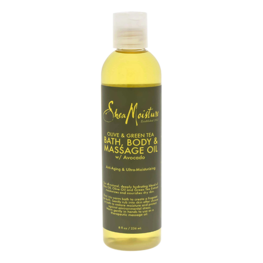 Shea Moisture Olive & Green Tea Bath Body & Massage Oil